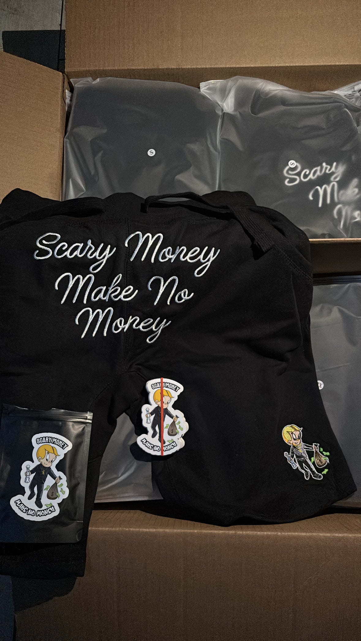 'Scary Money Make No Money' Shorts